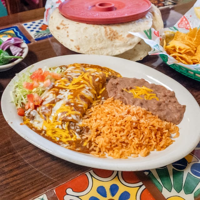 Wednesday Special (Enchiladas).