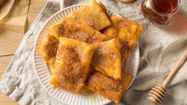 Sopapillas and Honey.